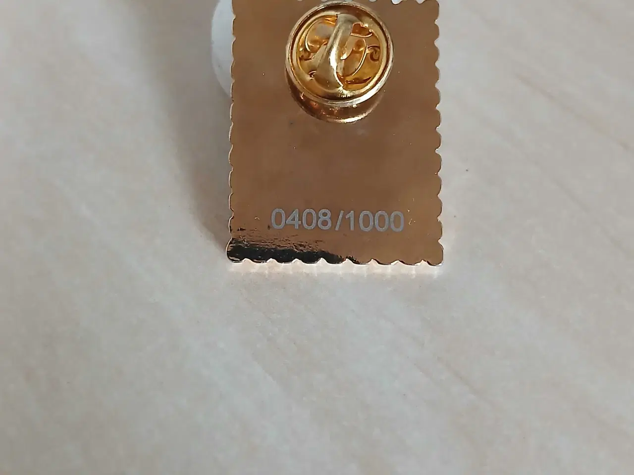 Billede 2 - Julemærke Pin 408/1000