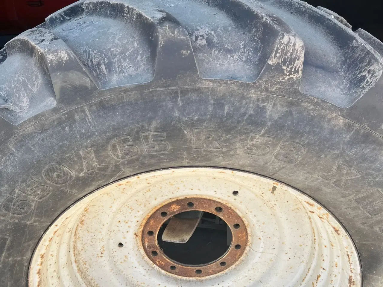 Billede 4 - Michelin 650/65R38 10 huls komplet  Brede hjul trailer sprøjte mv.