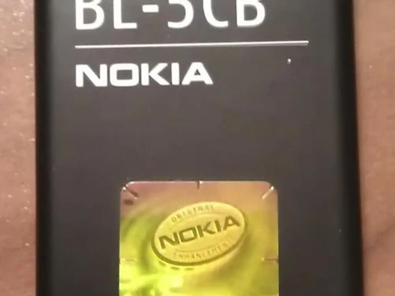 Billede 1 - Originalt Nokia BL-5CB Batteri Li-Ion 800 mAh