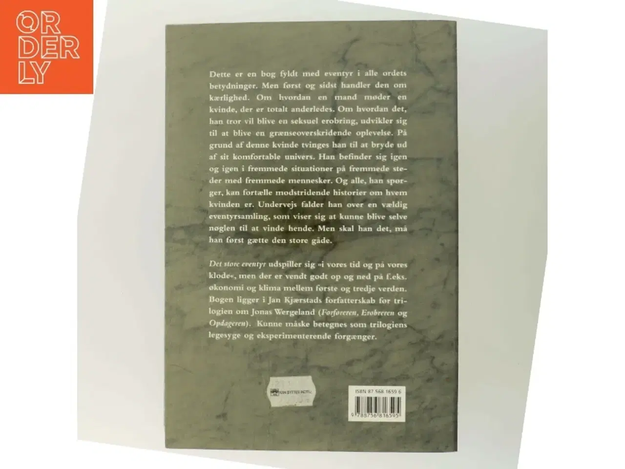 Billede 3 - Det store eventyr : roman af Jan Kjærstad (Bog)