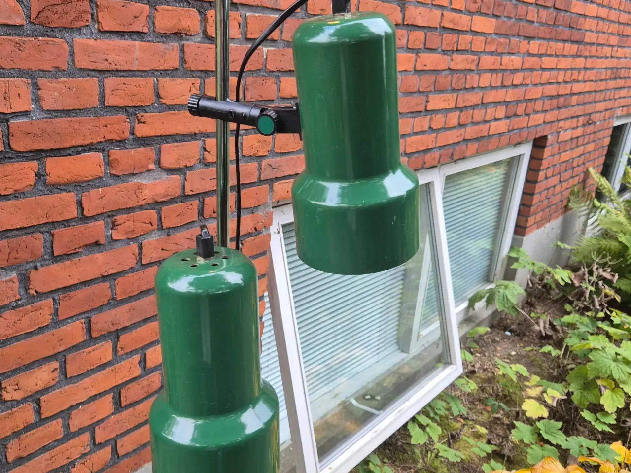 Billede 3 - Flot grøn gulvlampe fra retrotiden