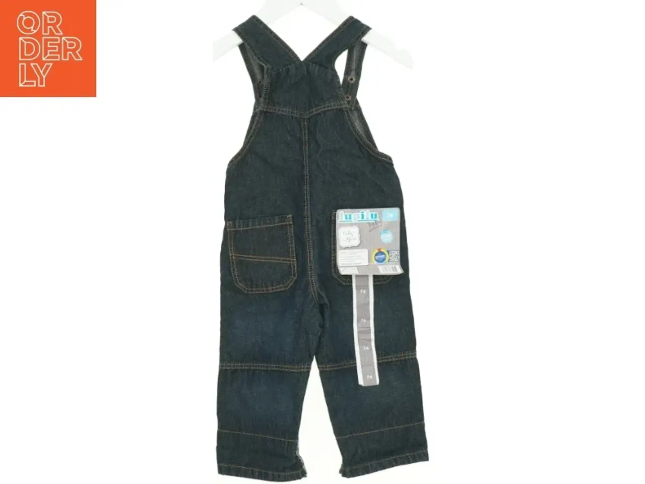 Billede 2 - Denim Overalls fra Lupilu NY MED PRISMÆRKE (str. 74 cm)