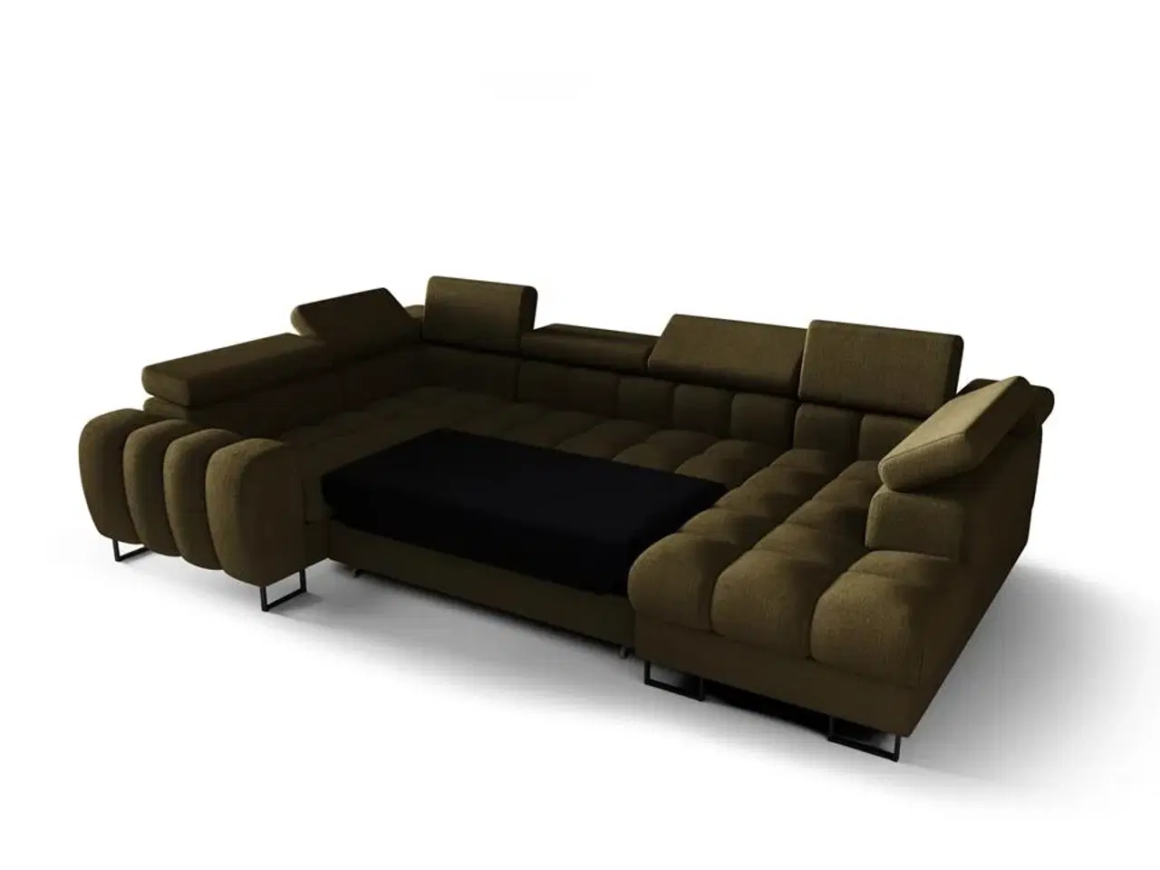 Billede 12 - ASPER MAX II RELAX HJØRNESOFA 198x350x170 CM U-52 HØJRE