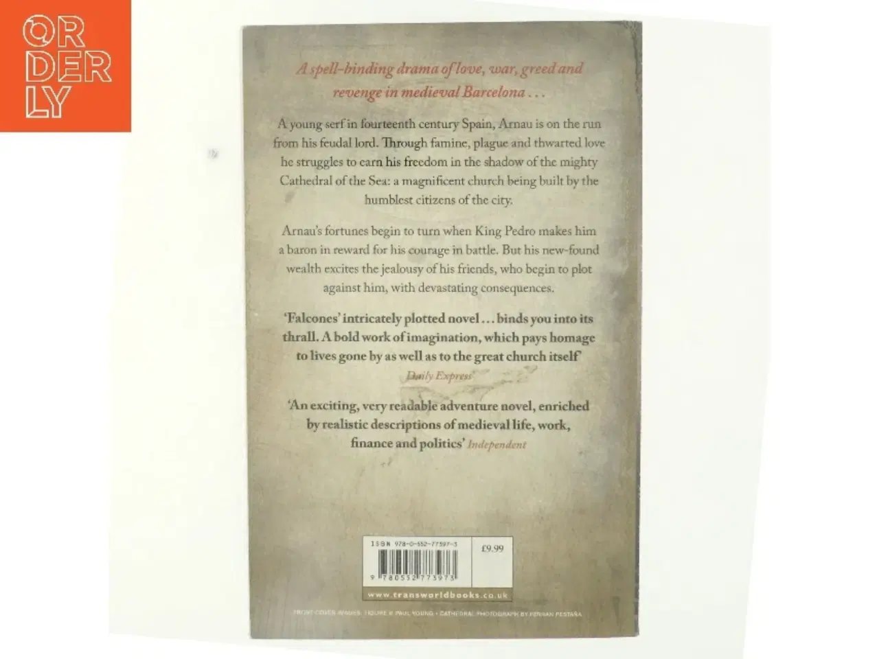 Billede 3 - Cathedral of the Sea af Ildefonso Falcones de Sierra, Ildefonso Falcones (Bog)