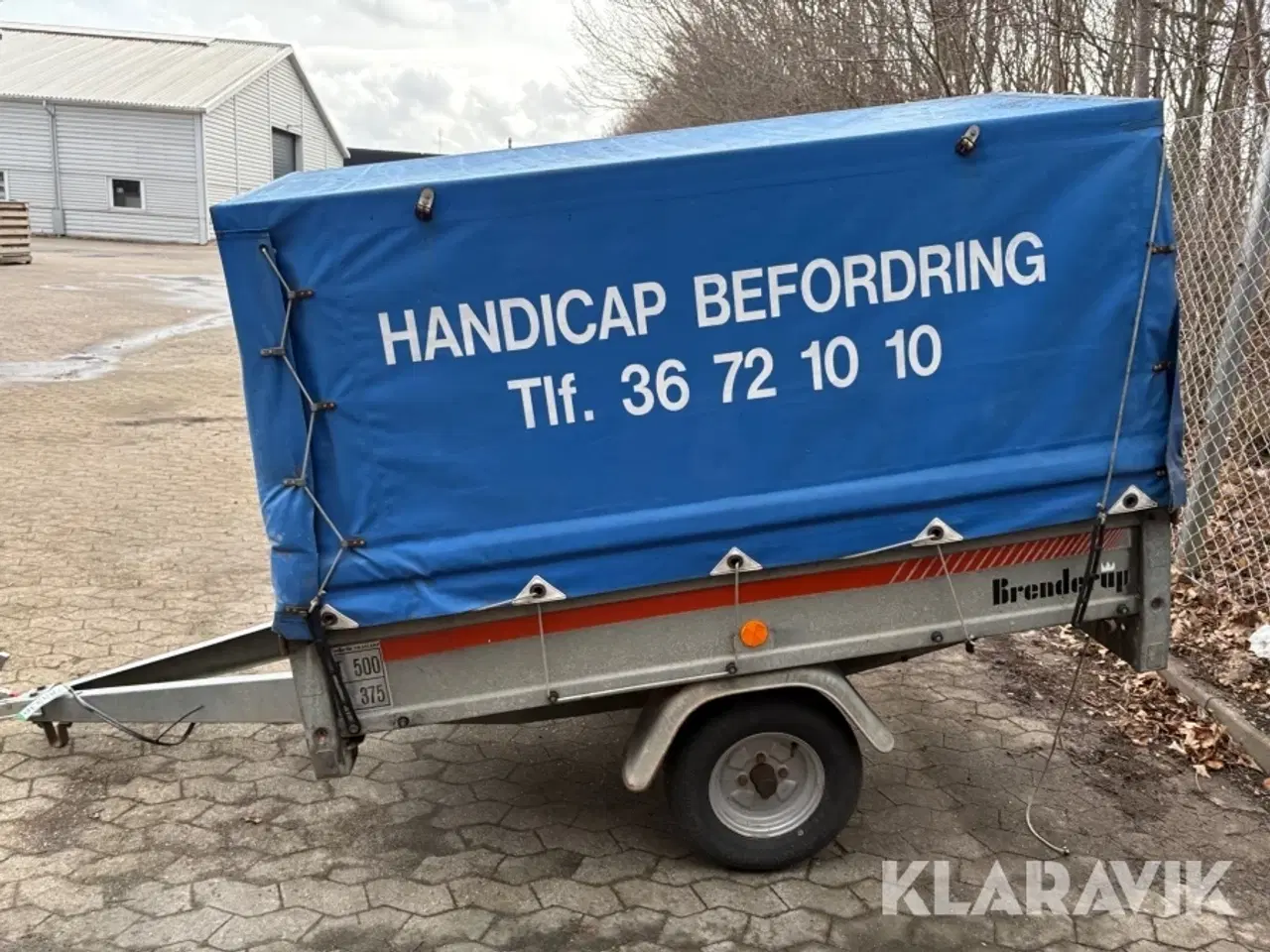 Billede 2 - Lukket trailer Brenderup Handy 57 A