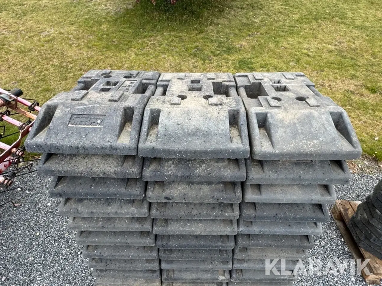 Billede 11 - Ballastklodser Müba 48 styk