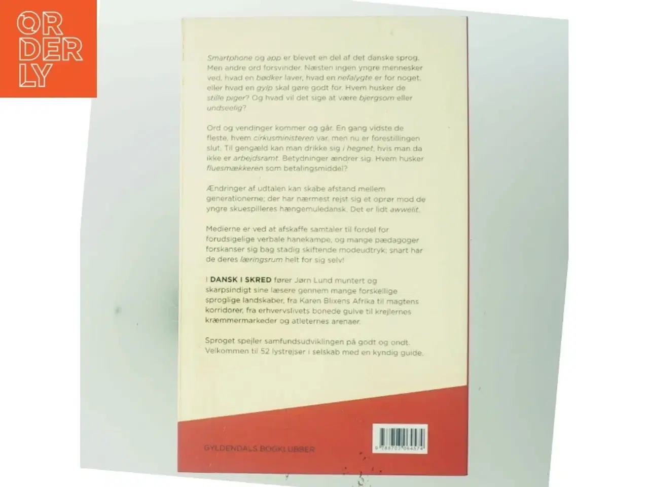 Billede 3 - Dansk i skred : 52 sproglige opstrammere af Jørn Lund (f. 1946) (Bog)