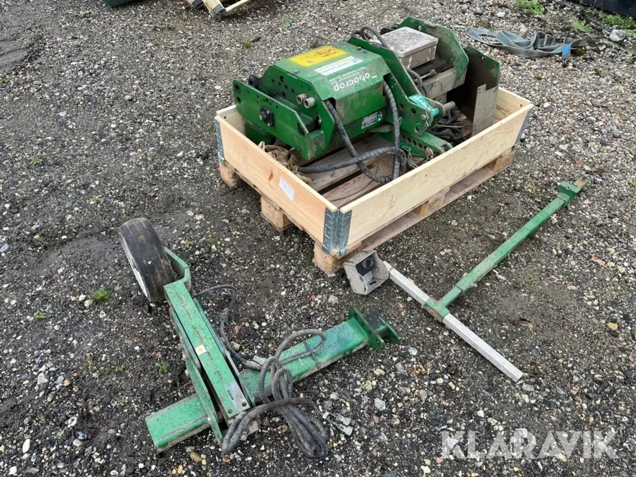 Billede 1 - Kamerastyring/sideforskydning til rækkerenser Garford Robocrop