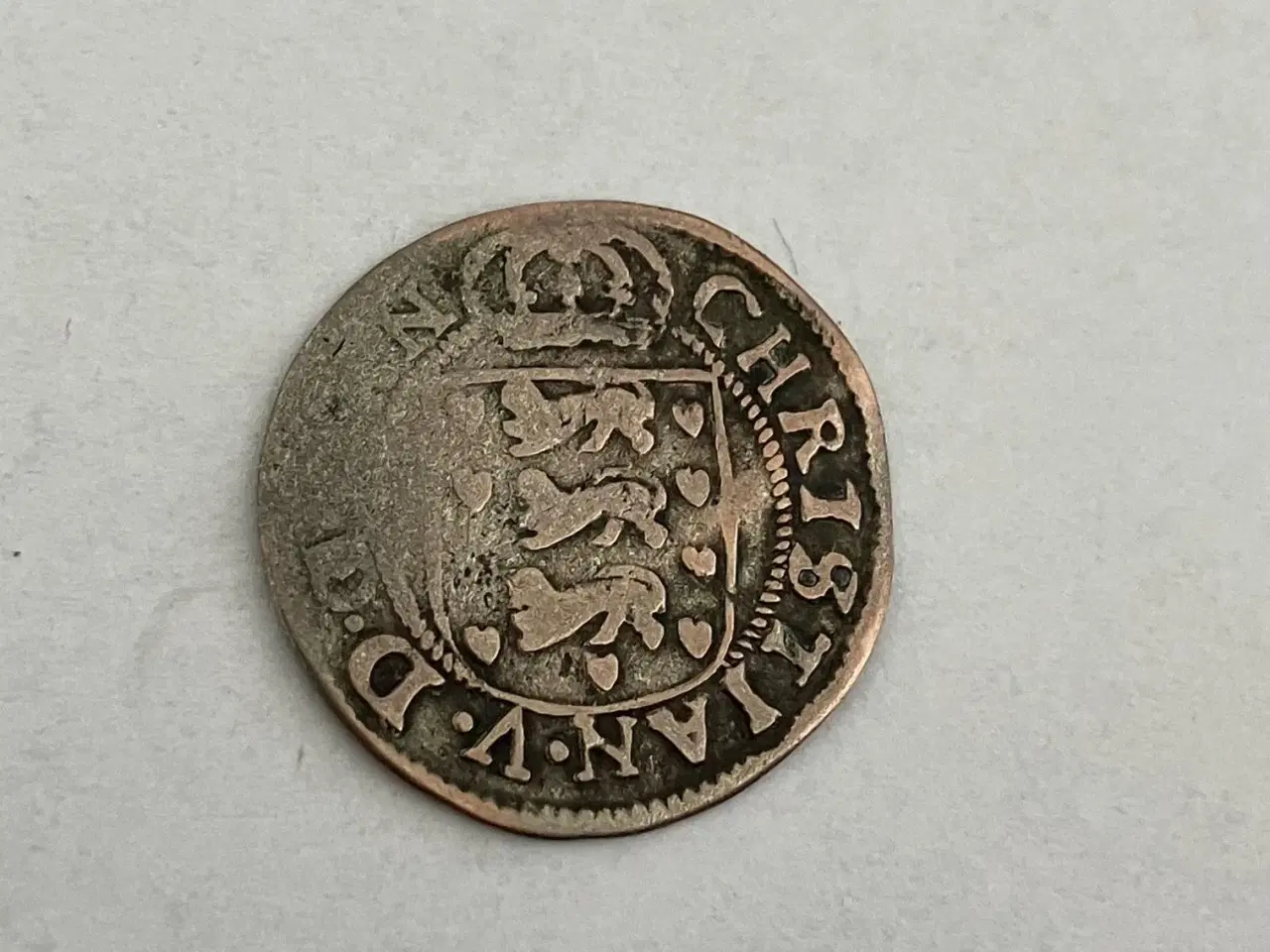 Billede 2 - 2 Skilling 1681 - Slidt