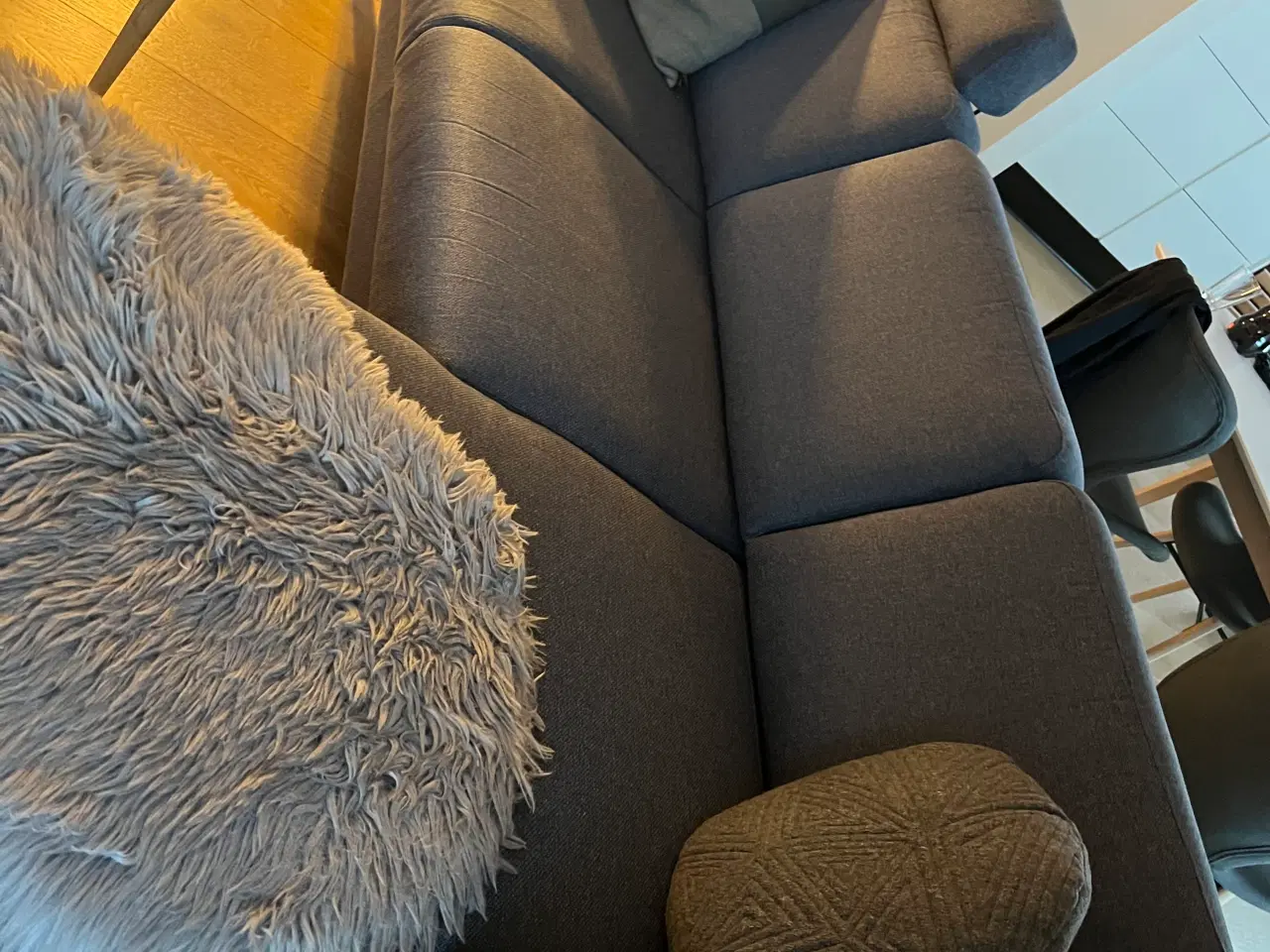 Billede 2 - Sofa med chaiselong 