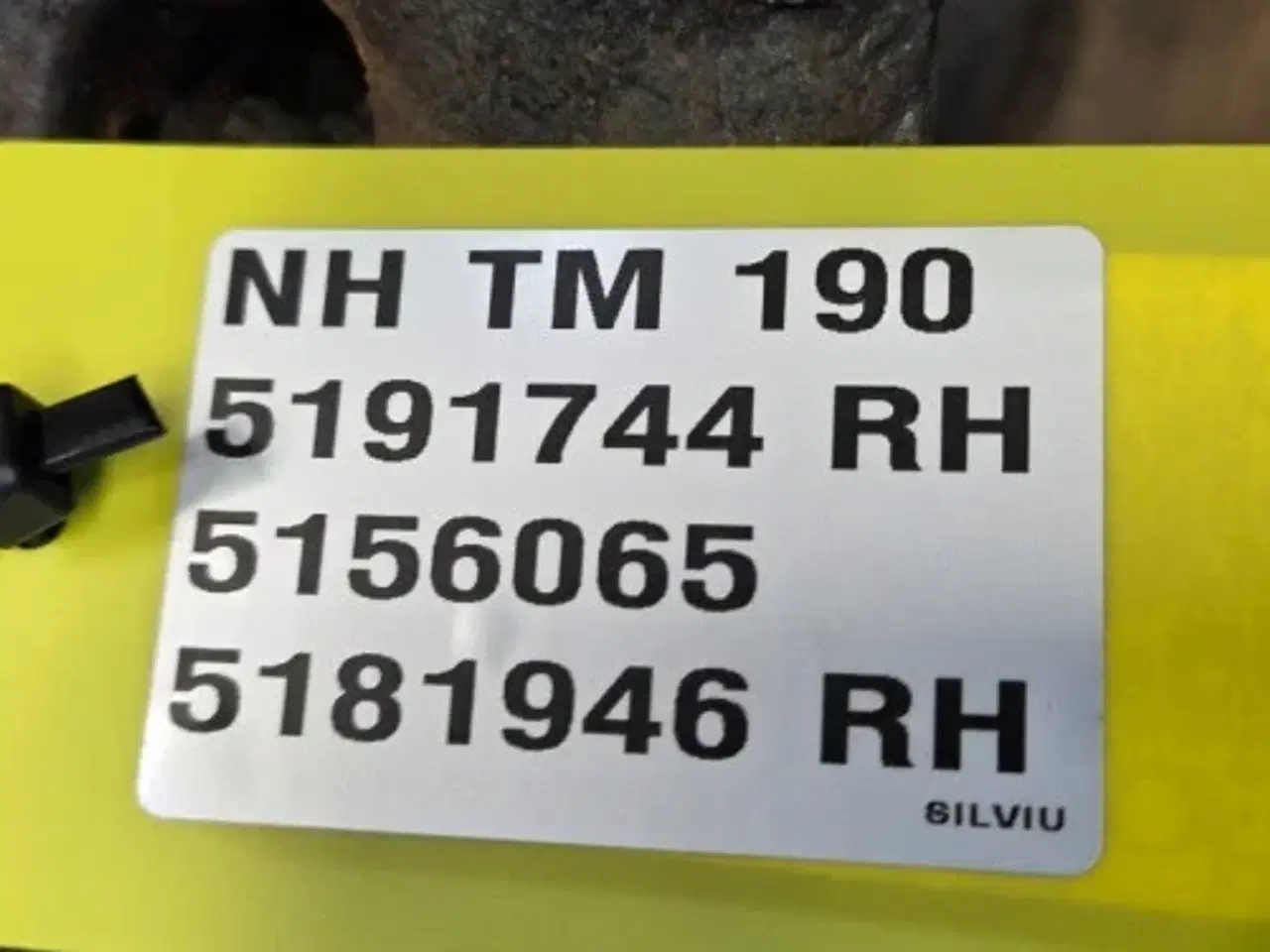 Billede 2 - New Holland TM190 Hjulnav R.  5191744