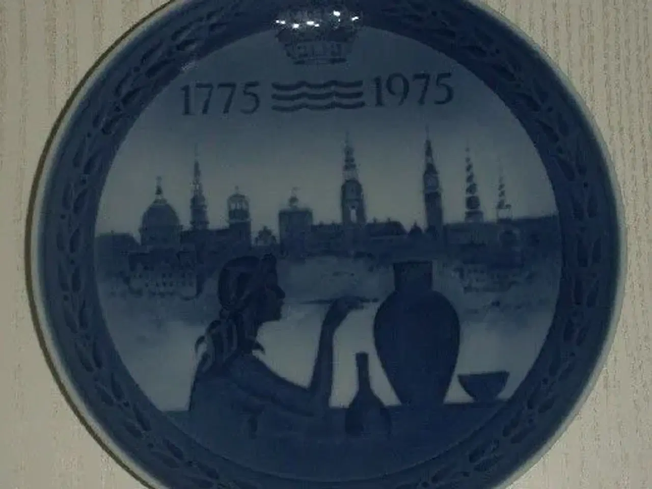 Billede 1 - Jubilæumsplatter, Porcelænsfabrik 1775-1975