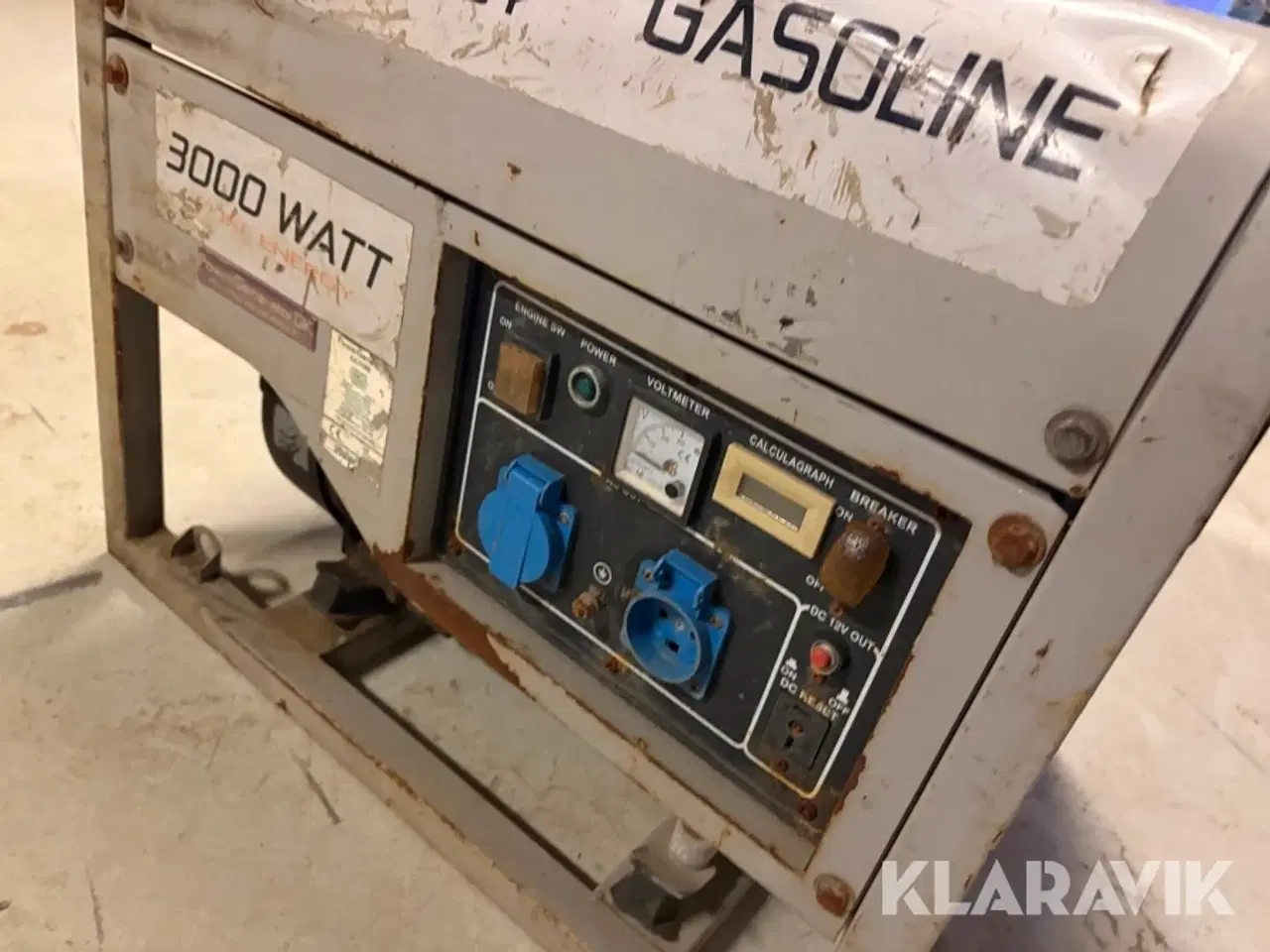 Billede 12 - Generator Power Generator GG3500 - 3000 watt