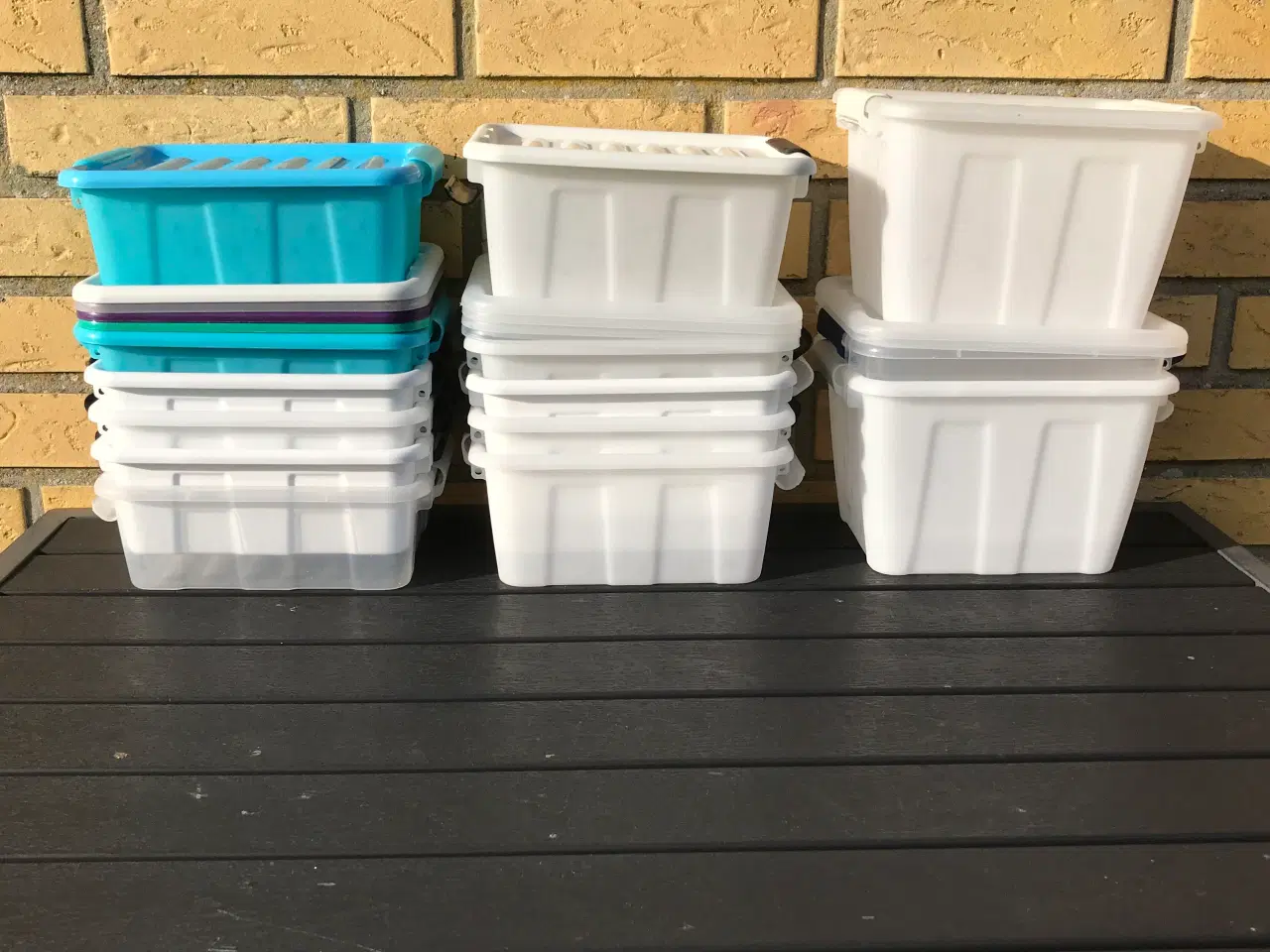 Billede 1 - PLASTBOKSE I 3 STØRRELSER.