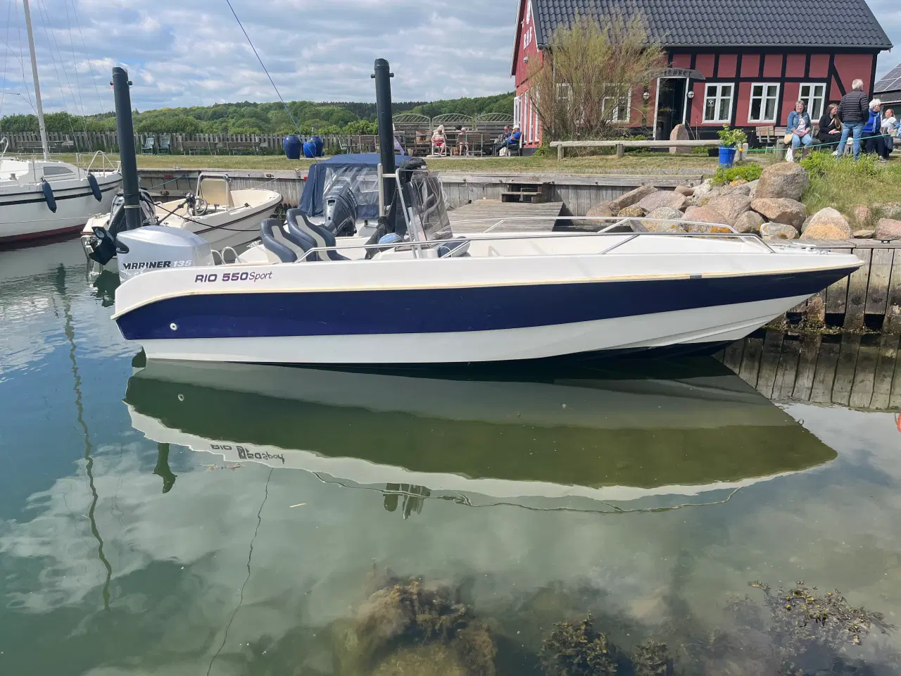 Billede 2 - Centerpult båd med 135hk Mariner