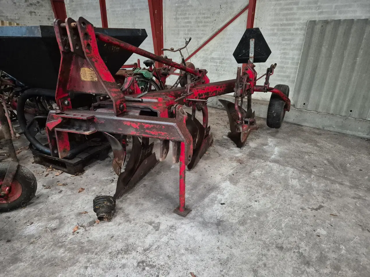 Billede 6 - 3 Furet plov 14 tommer skjold.