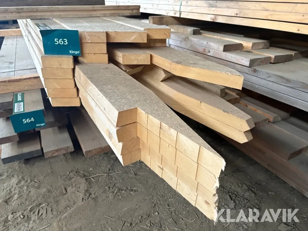 Billede 2 - Spærtræ cirka 100 meter (frasorteret C24)