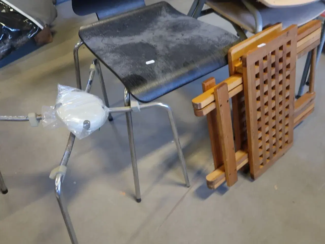 Billede 5 - 7'er stel, 3 stk. stole og bord