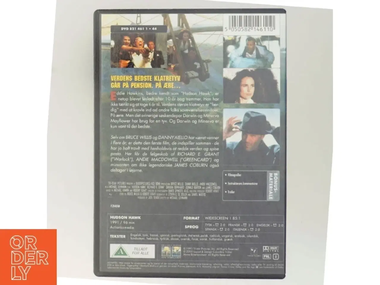 Billede 3 - Hudson Hawk DVD