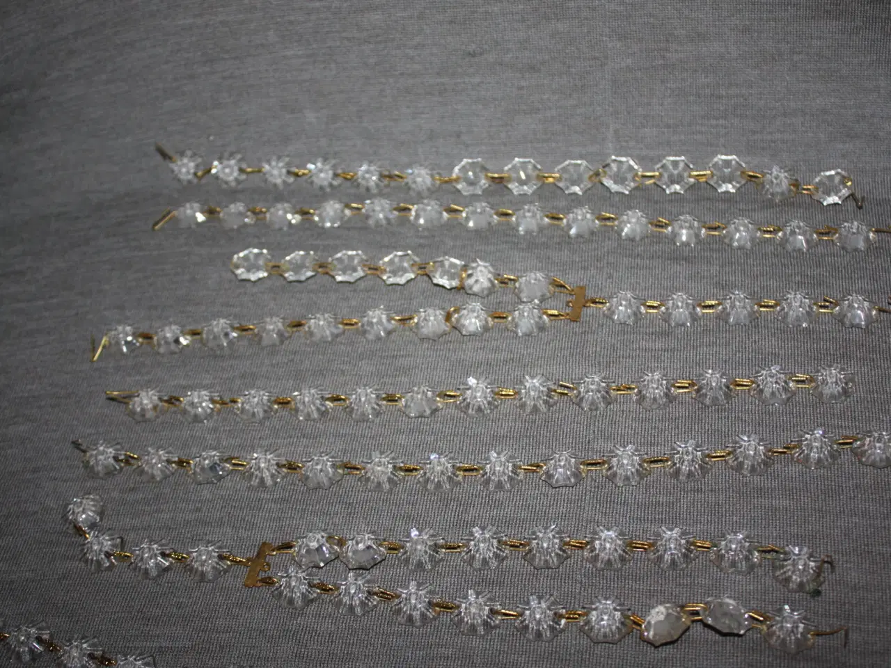 Billede 4 - Vintage lysekrone prismer