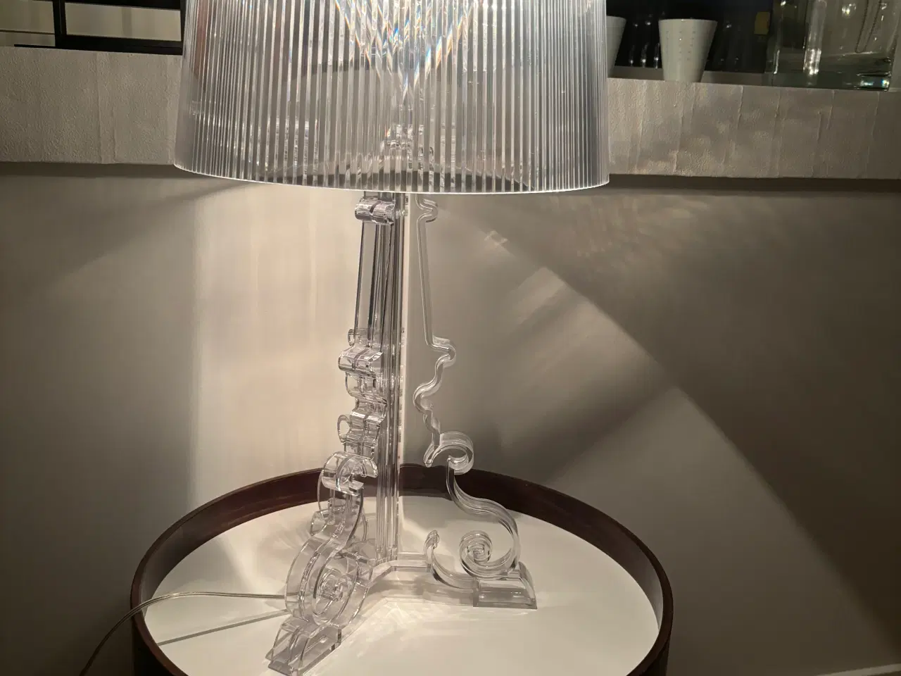 Billede 2 - Kartell Bourgie bordlampe - Crystal