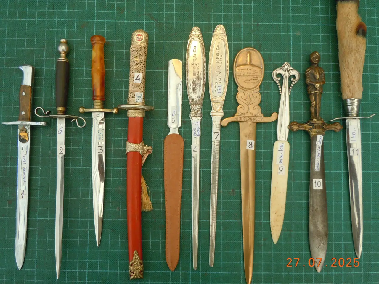 Billede 2 - Papirknive, Brevåbnere Vintage og antikke.