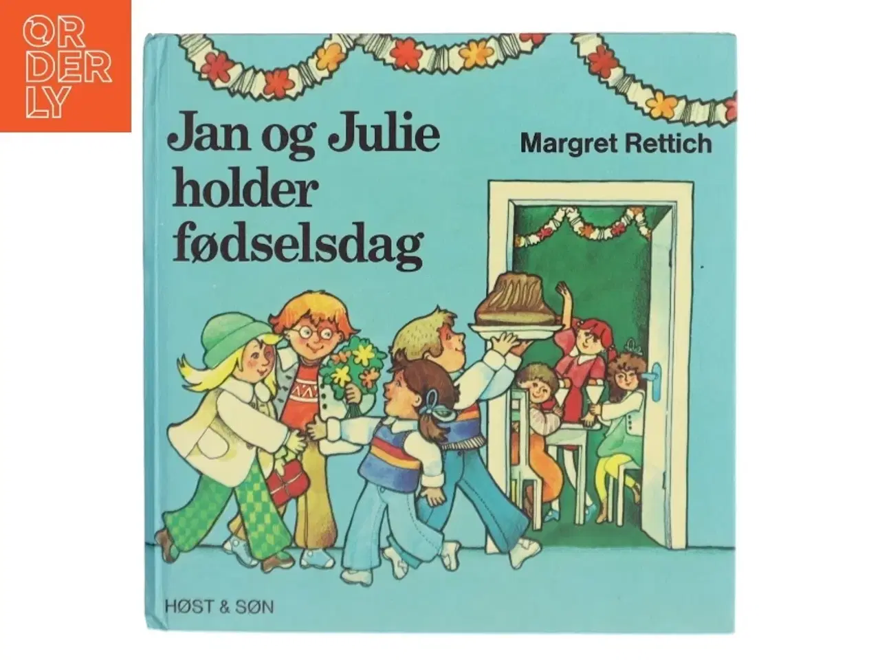 Billede 1 - Jan og Julie holder fødselsdag af Margret Rettich (Bog)