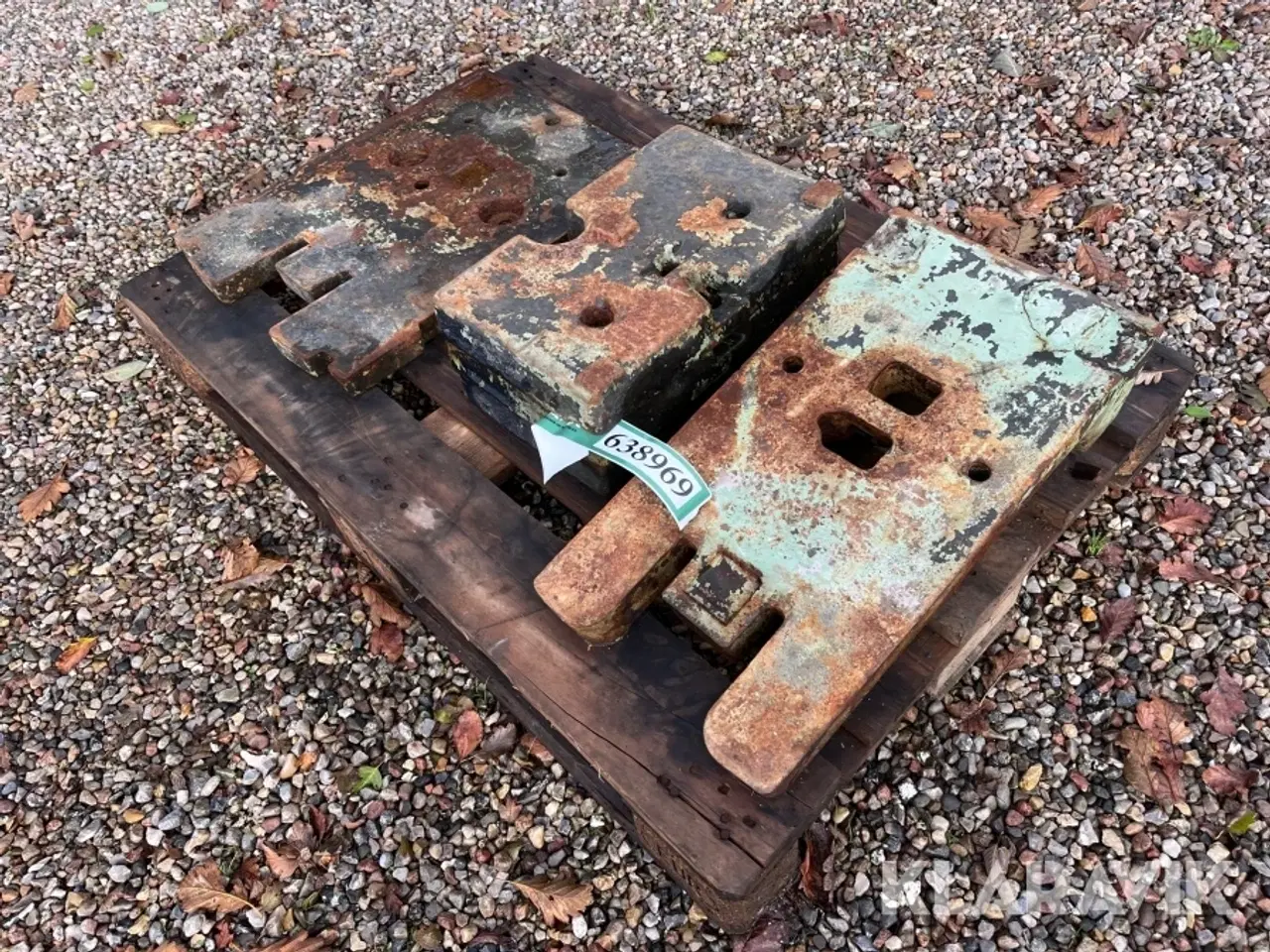 Billede 1 - Indlægs Vægt klodser Deutz 10006-13006-8006