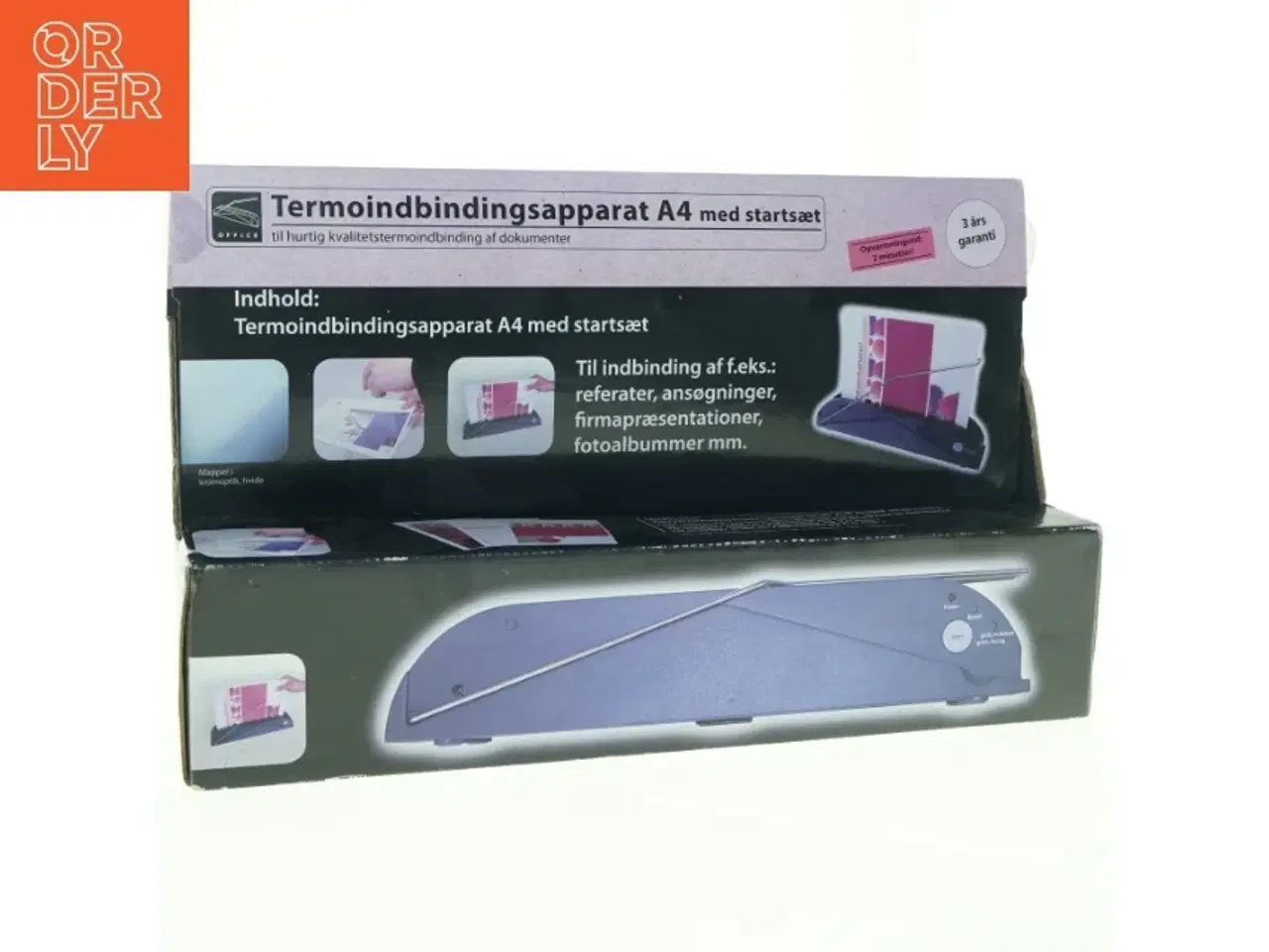 Billede 1 - Termobindingsapparat A4 med start sæt (str. 40 x 10 cm)