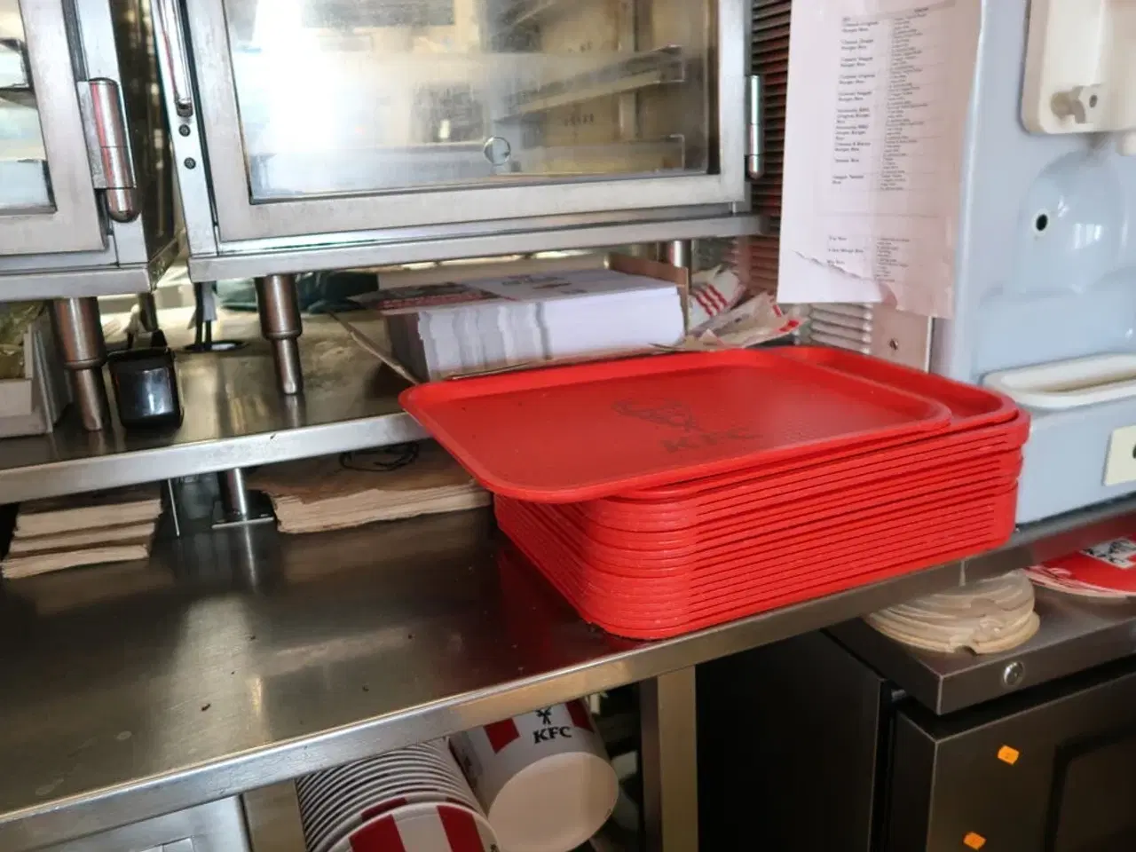 Billede 8 - Rustfri stålbord med indhold og varmeskuffe HATCO Drawer Warmer
