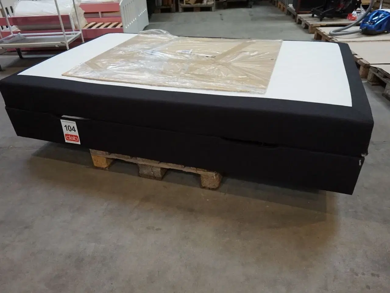 Billede 4 - Nordisk Fjer B90 seng med opbevaring 120x200 cm