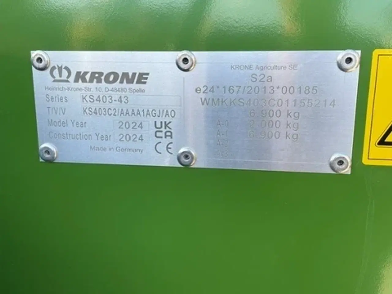 Billede 11 - KRONE Swadro TC 1570 demo med meget udstyr