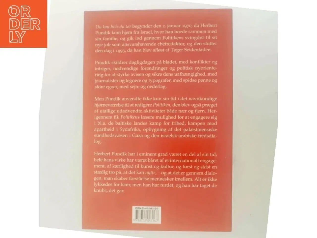 Billede 3 - NY Du kan hvis du tør, af Herbert Pundik (Bog)