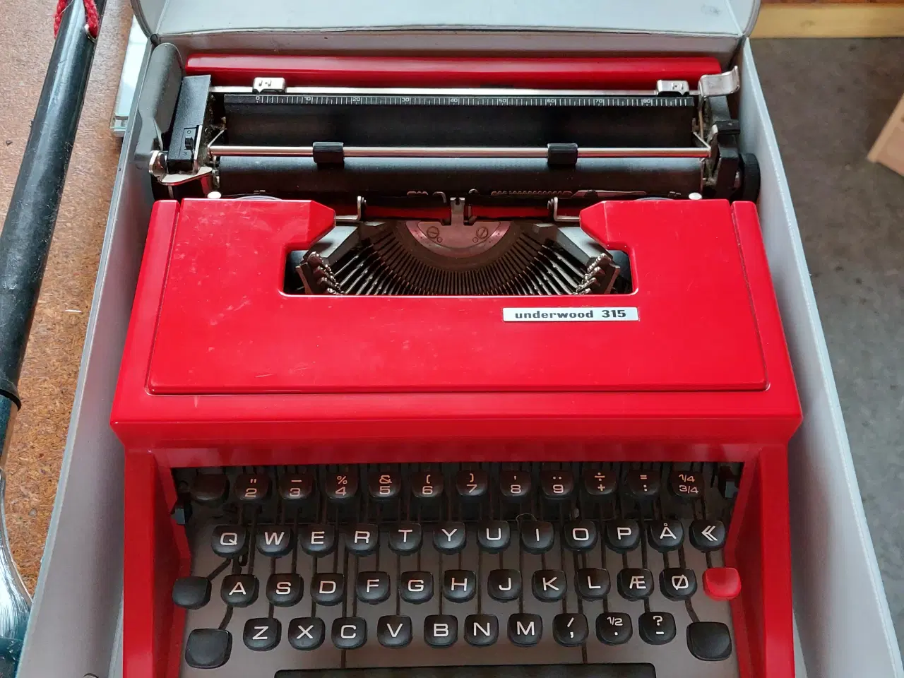 Billede 1 - Retro Rejse skrivemaskine