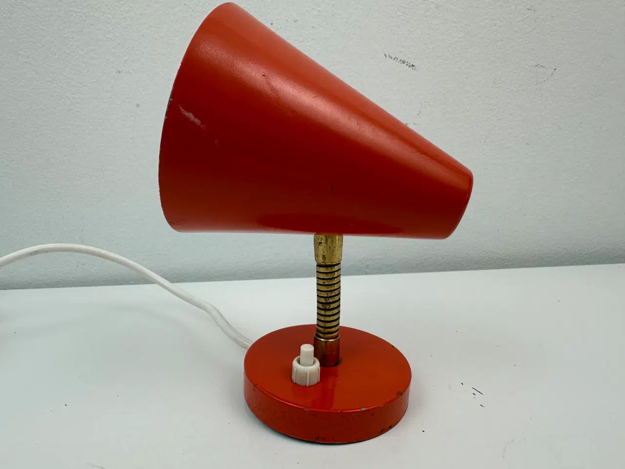 Billede 5 - Orange væglampe m. flex (retro)