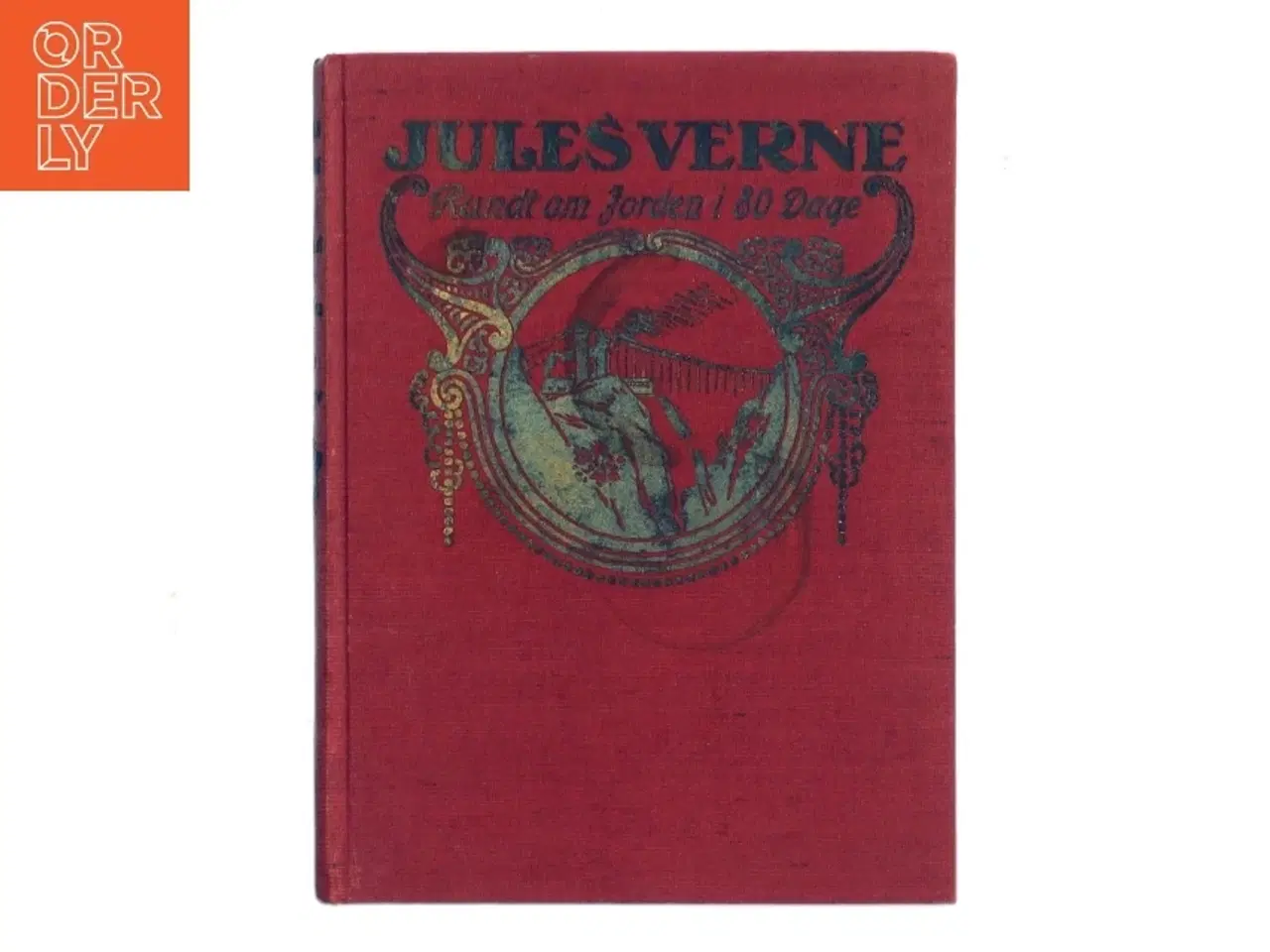 Billede 1 - Jorden rundt i 80 Dage af Jules Verne (Bog)