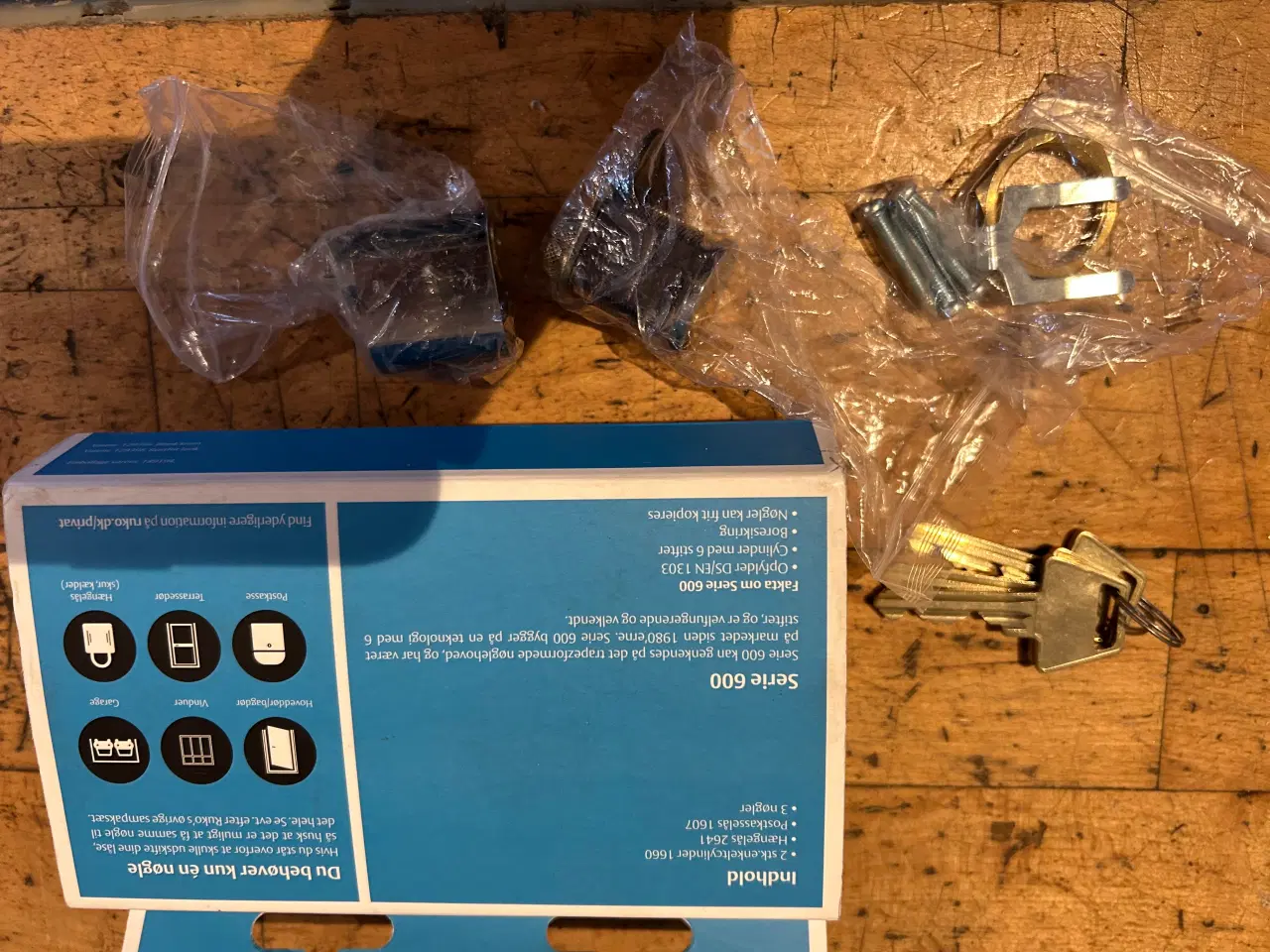 Billede 1 - Ruko serie 600 låsecylindre og nøgler