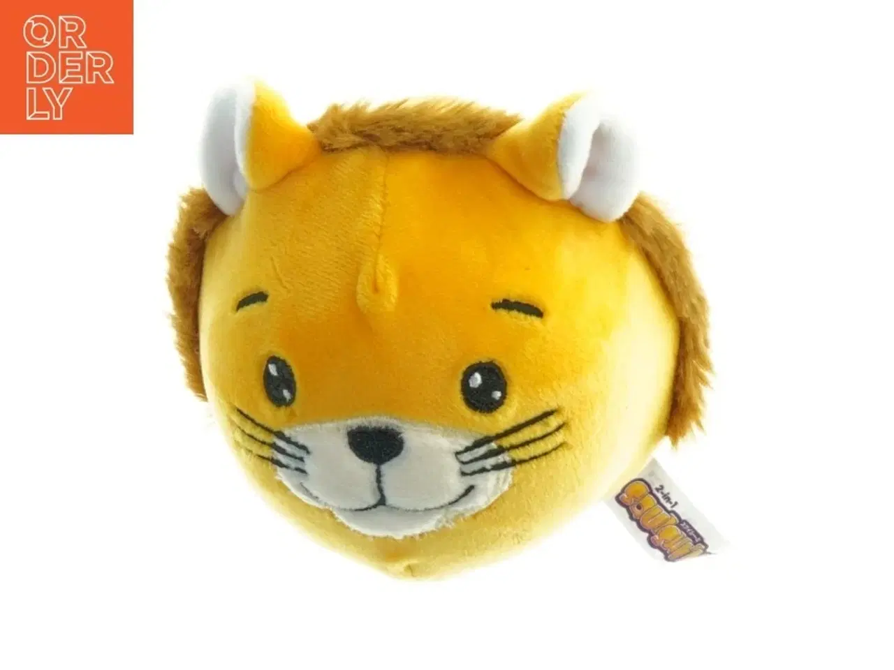 Billede 2 - Tiger plysbold (str. 10 x 10 cm)