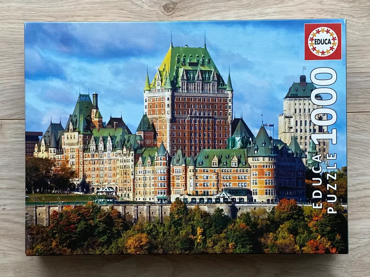 Billede 1 - The Château Frontenac, Canada 1000 brikker