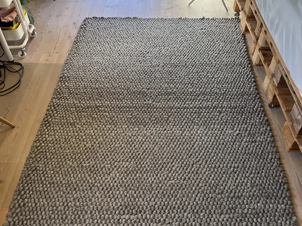 Billede 1 - Hay Peas uld gulvtæppe