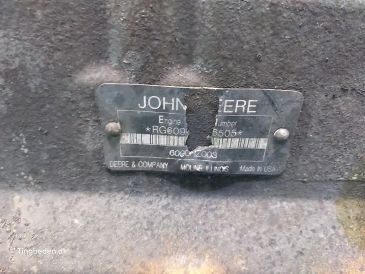 Billede 22 - John Deere 6090HZ003 Motor DZ121193