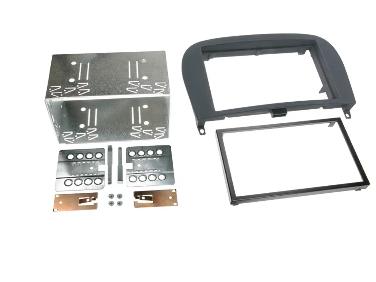 Billede 1 - 2-DIN kit merc. SL r230 2001-> sort