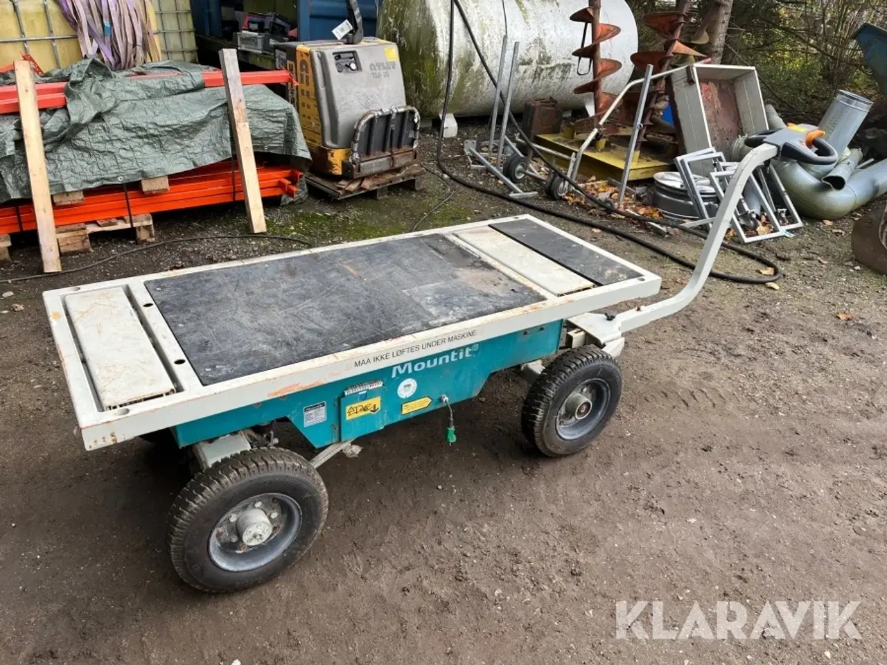 Billede 1 - Transport vogn Mountit Transittrolley med løfte funktion