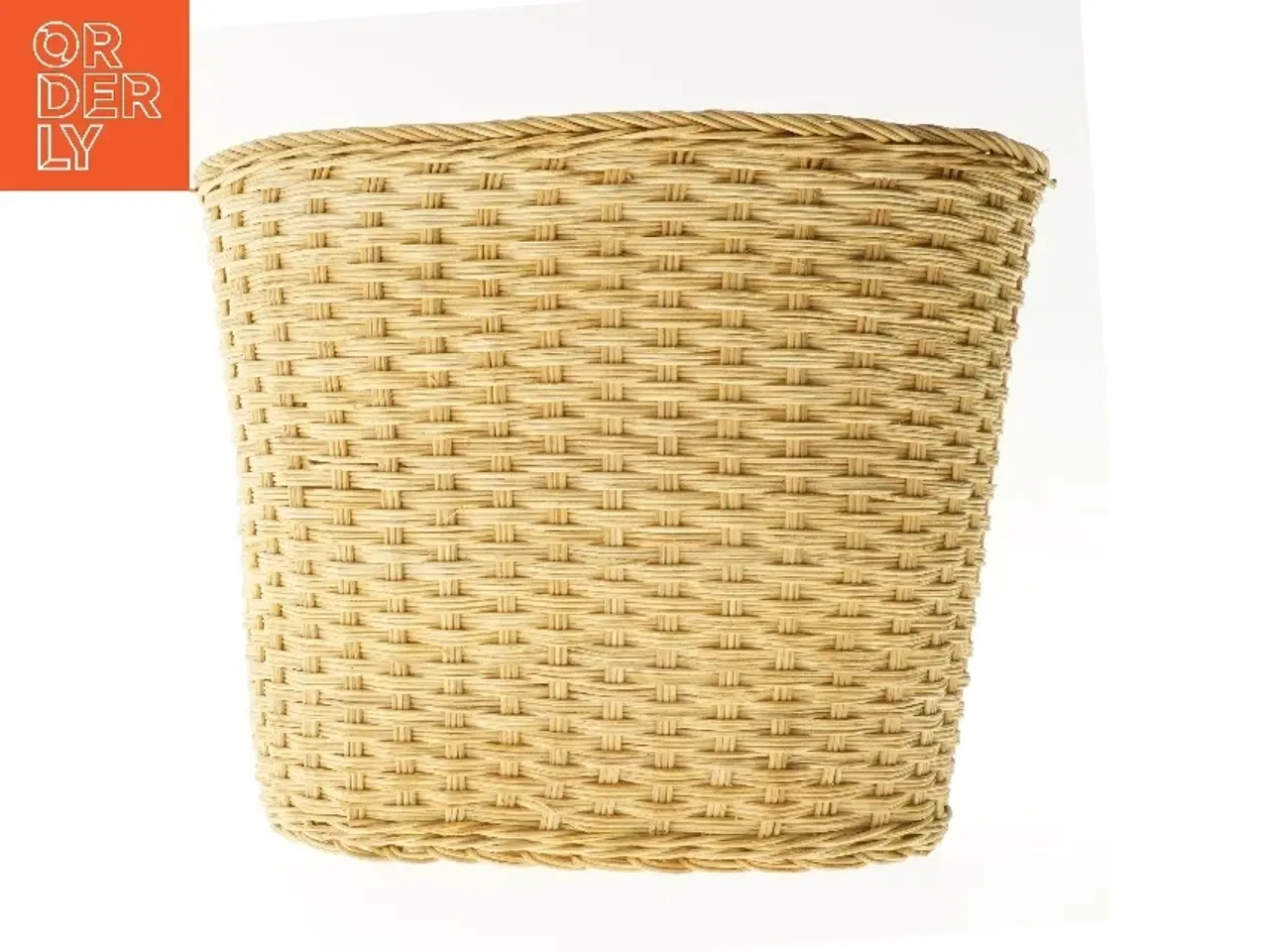 Billede 1 - Flettet kurv (str. 30x38 cm)