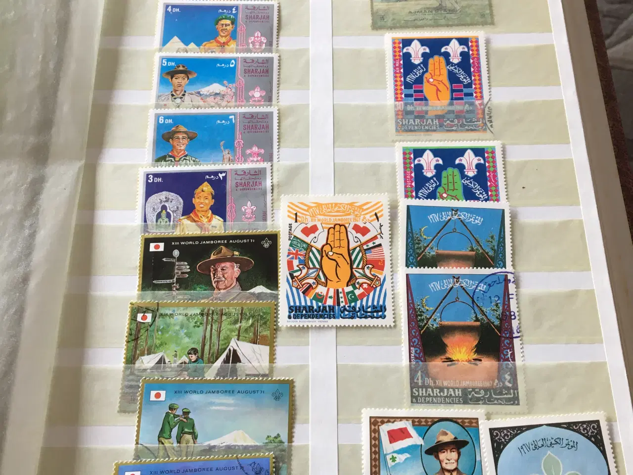 Billede 6 - Frimærkealbum, danske og udenlandske frimærker.