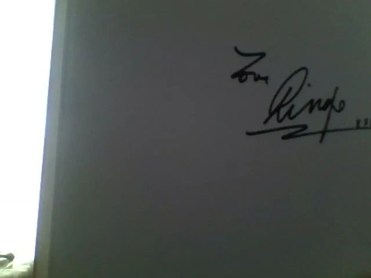 Billede 1 - beatles signed by ringo