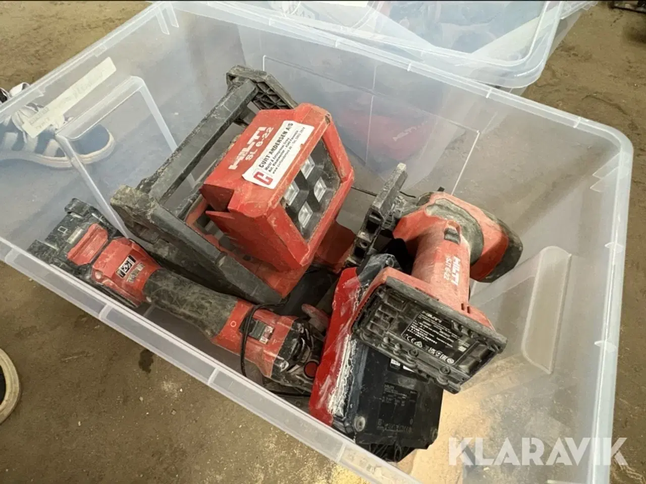 Billede 2 - Håndværktøj Hilti 3 dele