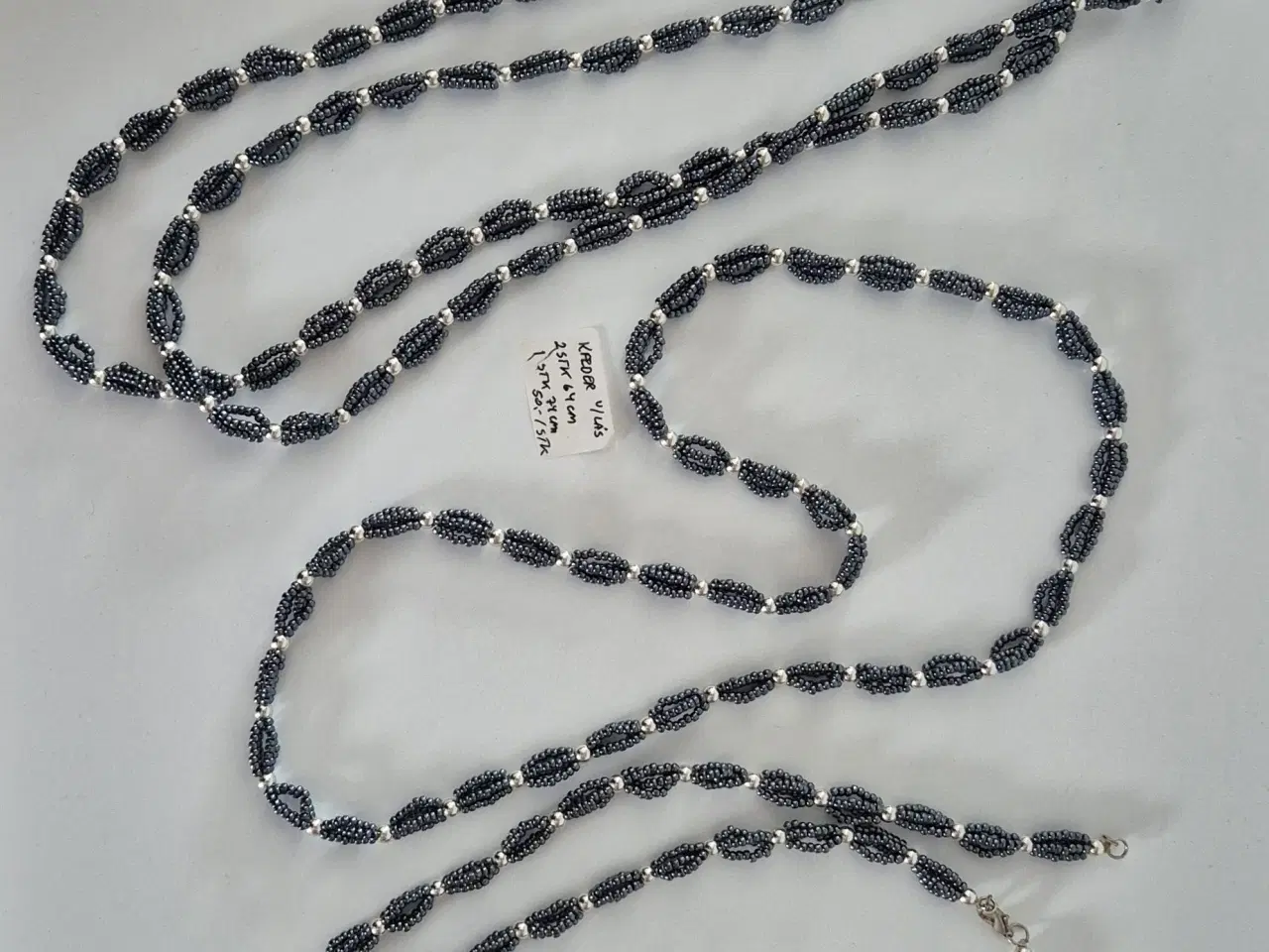 Billede 7 - Perlekæder og armbånd i små perler 