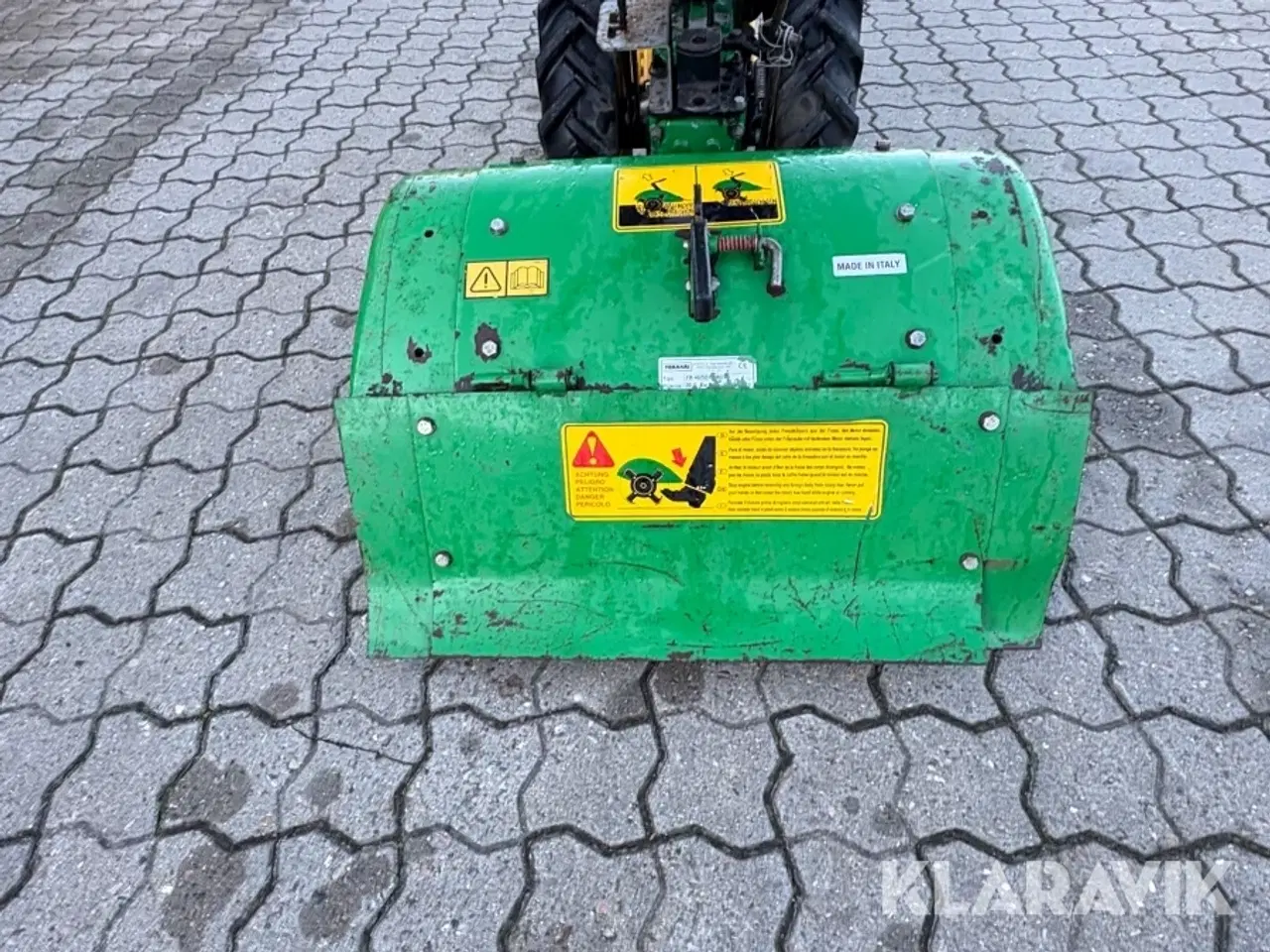Billede 6 - Traktor 2-hjulet Ferrari 320 med fræser og kost