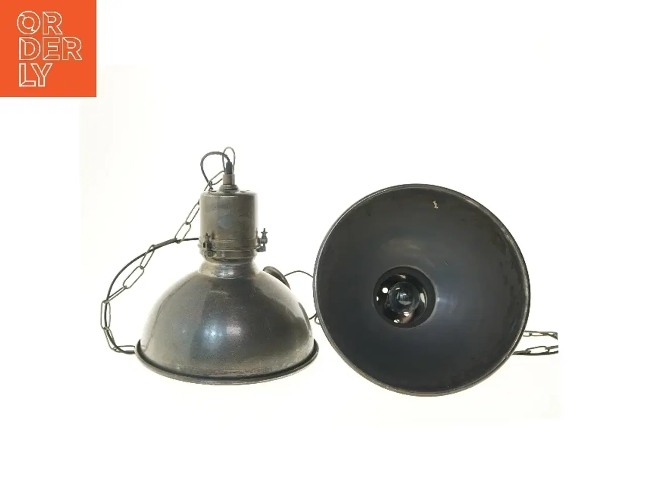 Billede 6 - Industrielle pendellamper (str. Ø 33 cm)